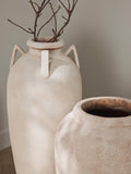Tavernerio Floor Vase with Sand Finish, H 50 cm