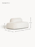 Bellara Teddy Bouclé Chaise Module