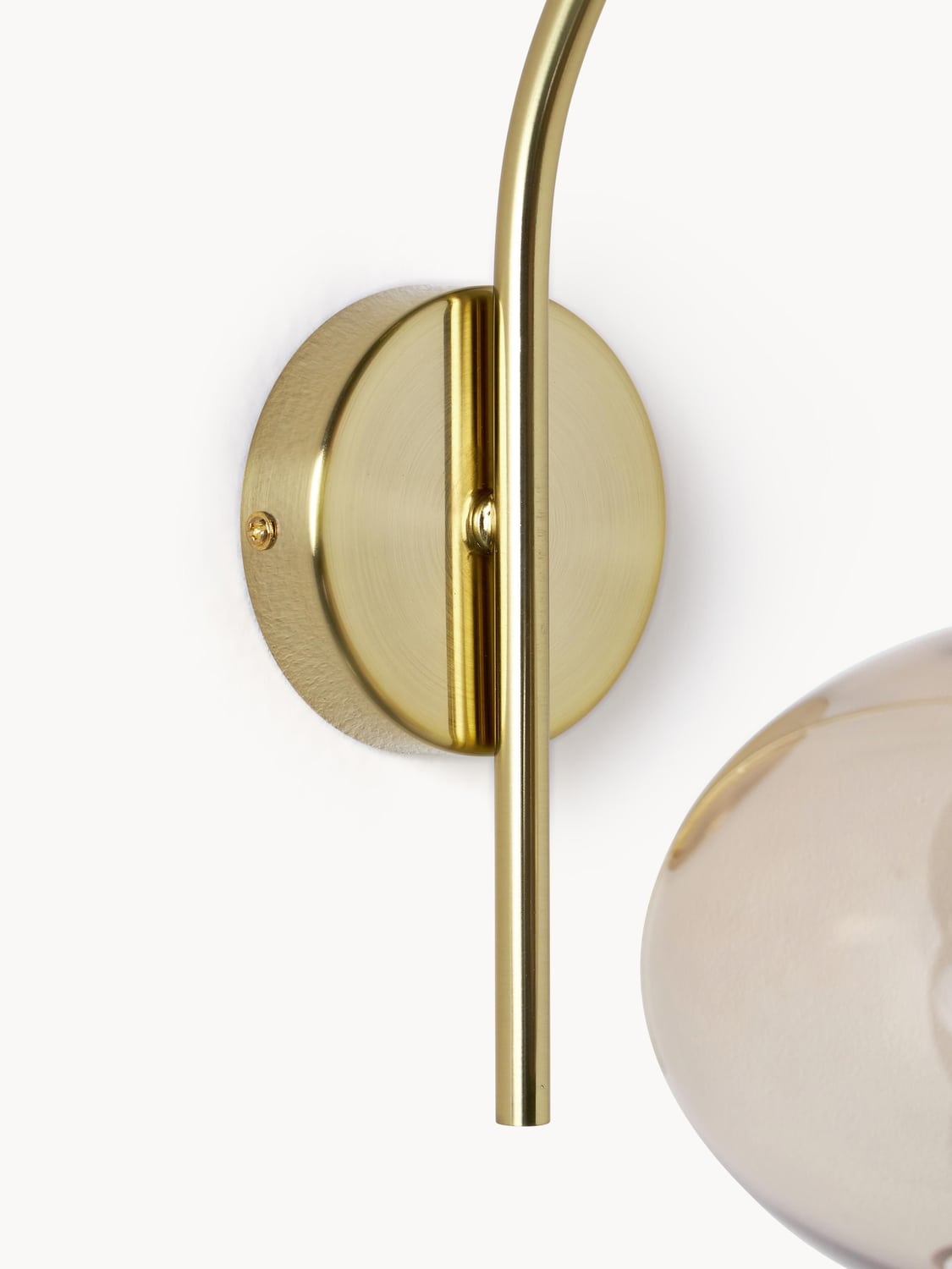 Peglio Coloured Glass Wall Lamp