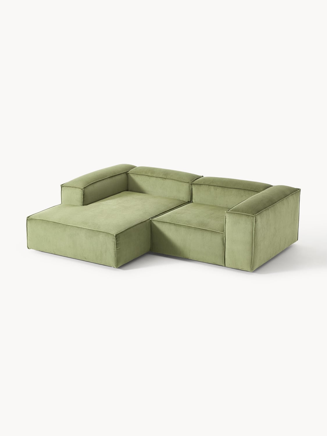 Tavordo Corduroy Modular Corner Sofa (2-seater)