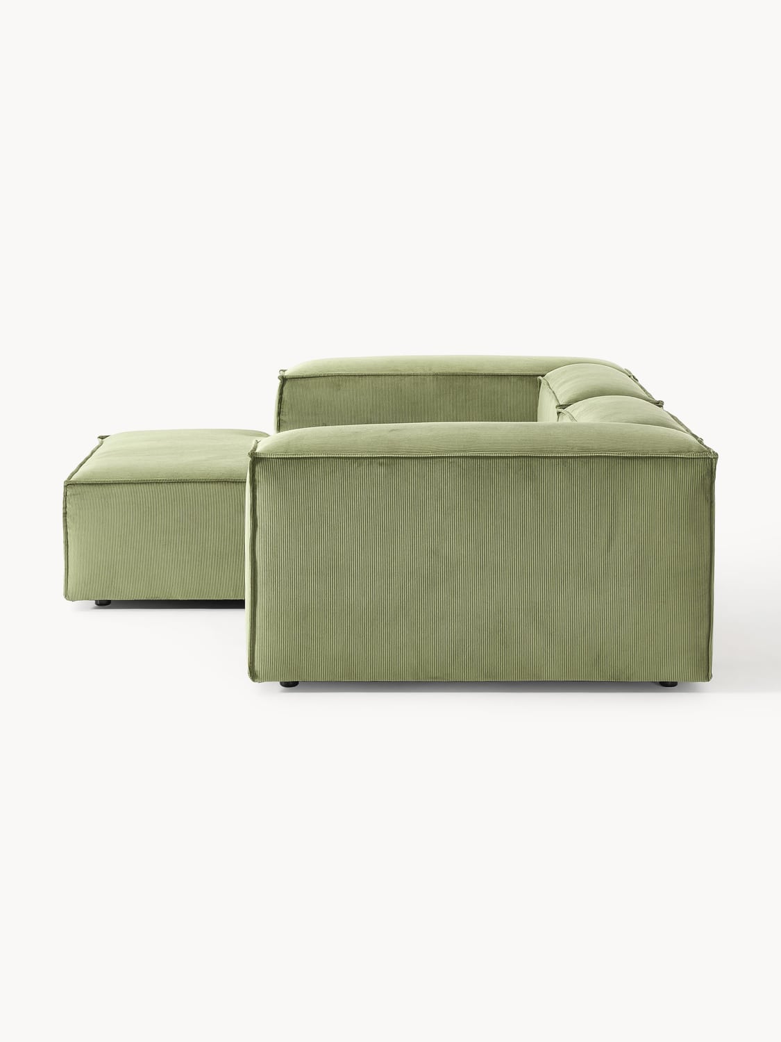 Tavordo Corduroy Modular Corner Sofa (2-seater)