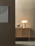 Varenna Table Lamp with Travertine Base