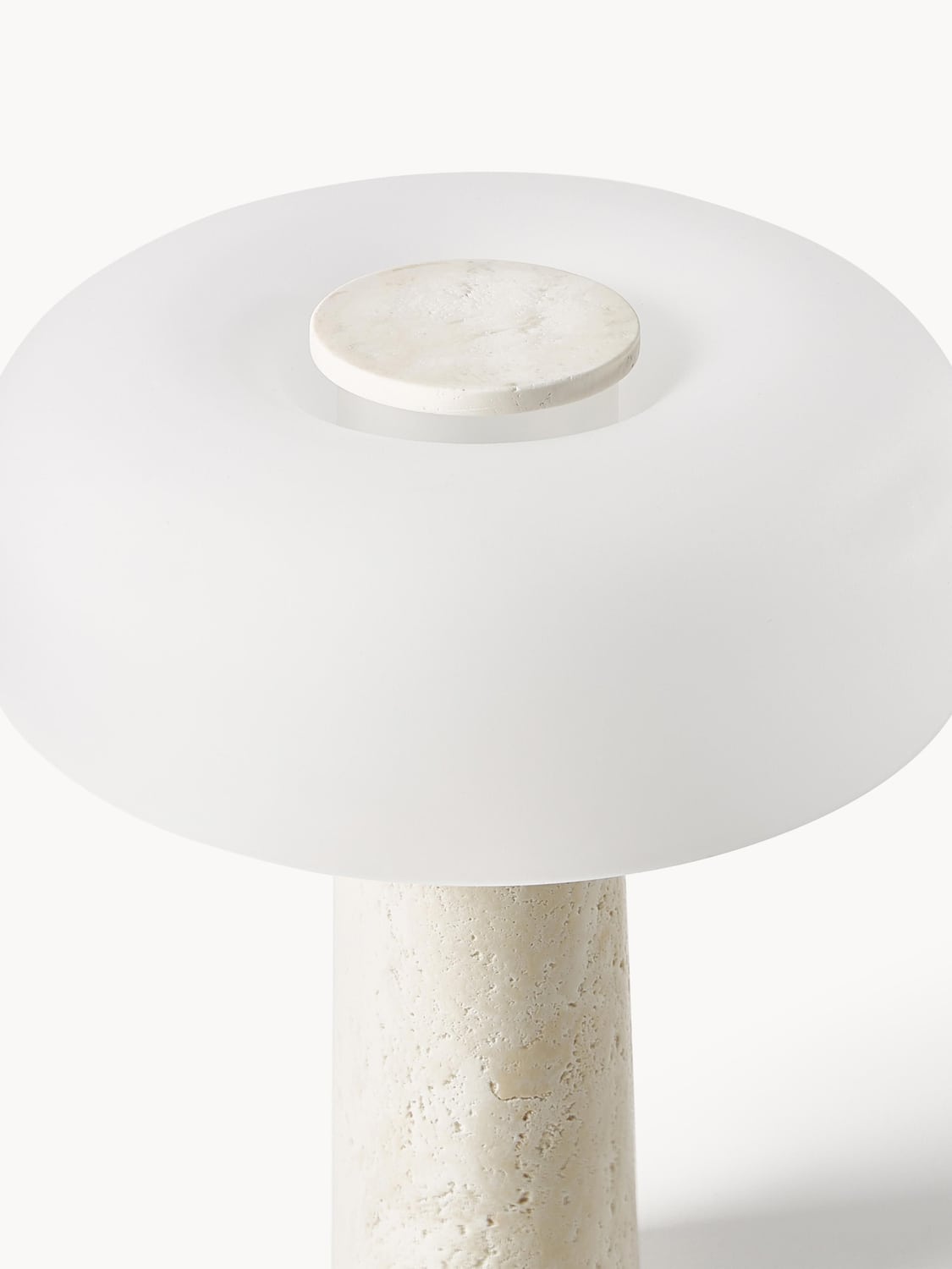 Varenna Table Lamp with Travertine Base