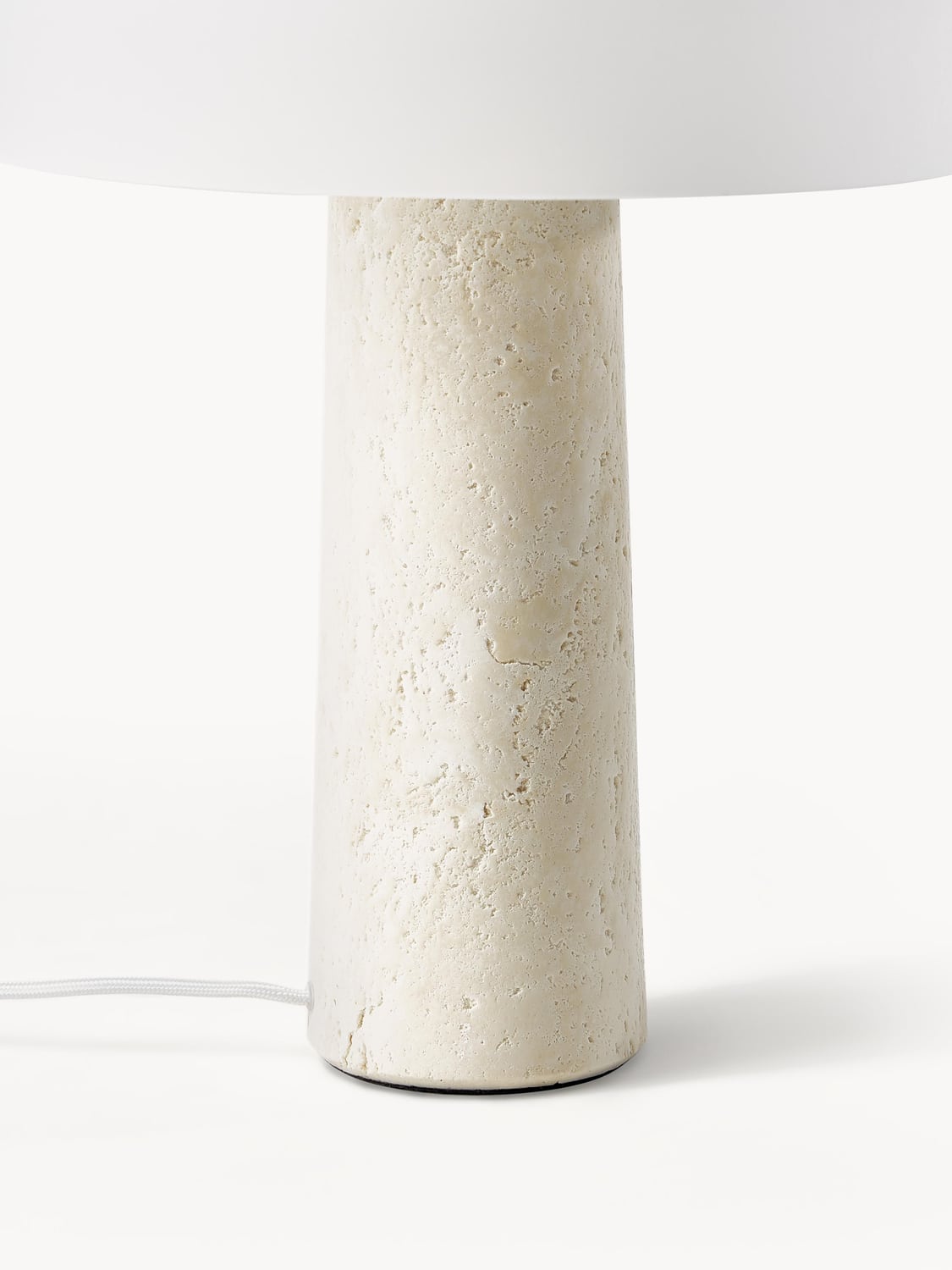 Varenna Table Lamp with Travertine Base
