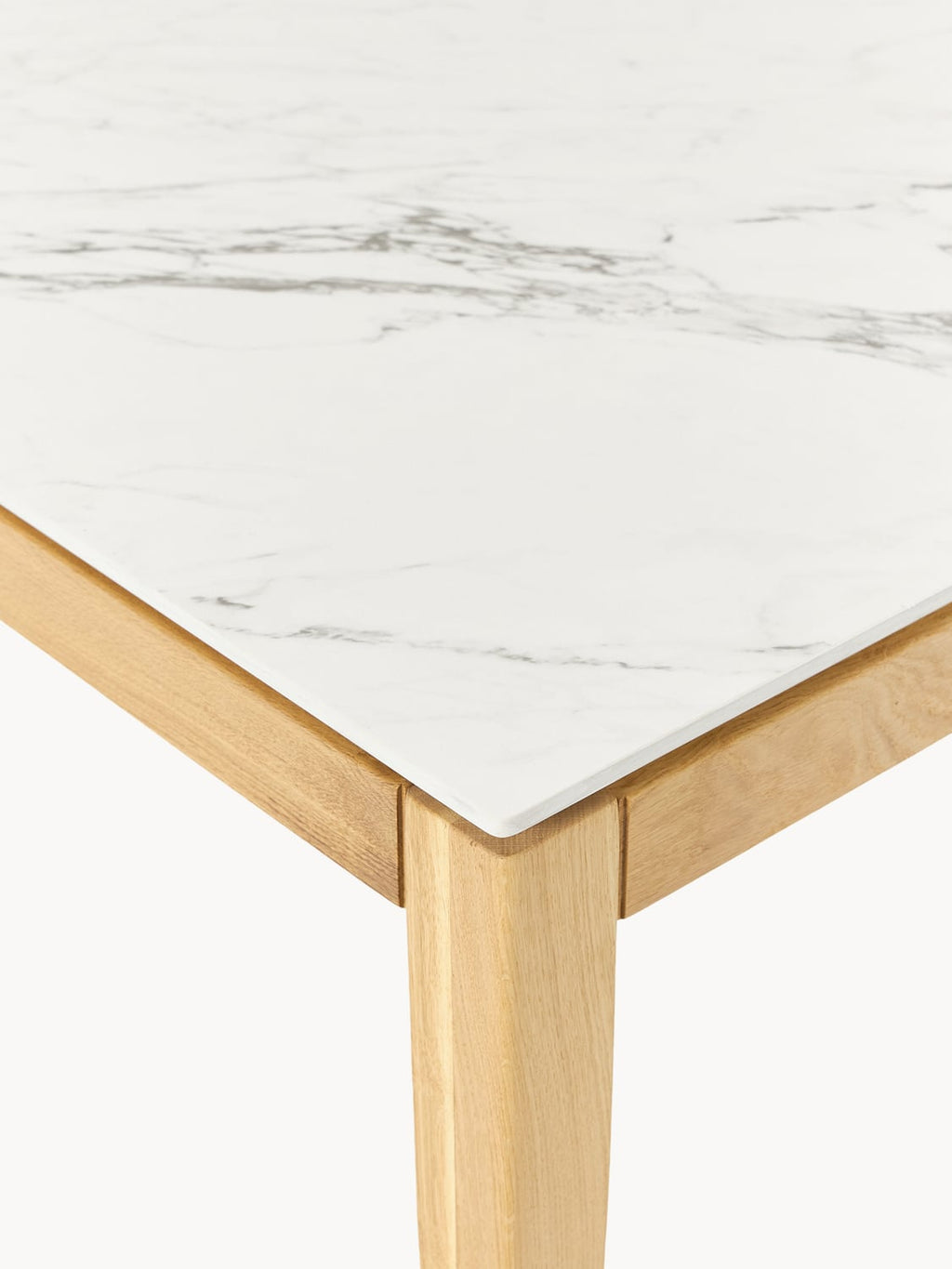 Veleso Marble Effect Dining Table — available in several sizes
