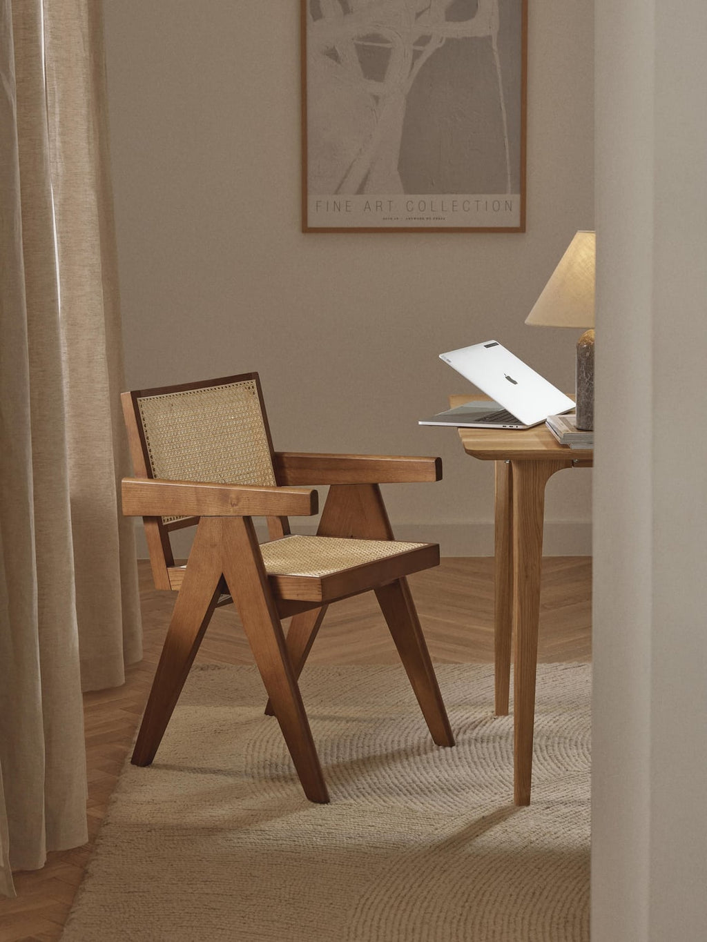 Dosso Dining Chair with Viennese Wickerwork