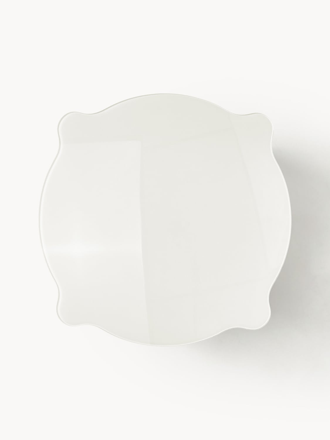 Mozzate Round Dining Table with Glass Top, Ø 110 cm