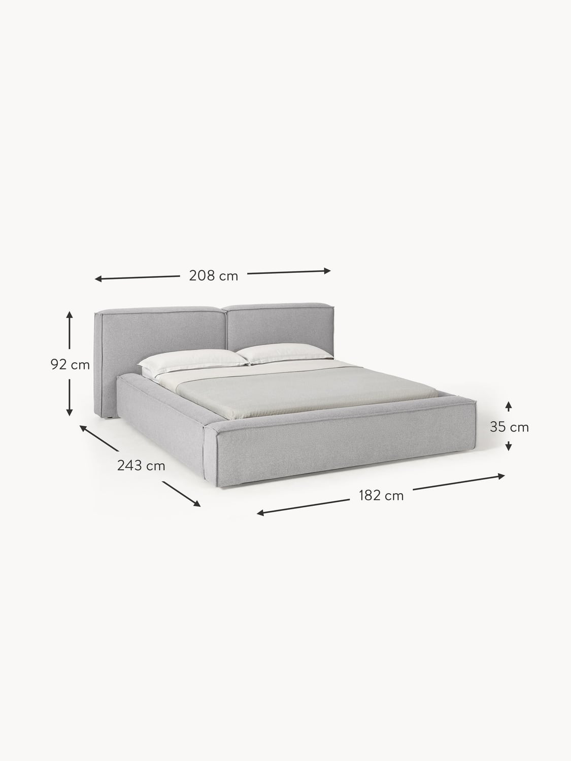 Tavordo Upholstered Bed