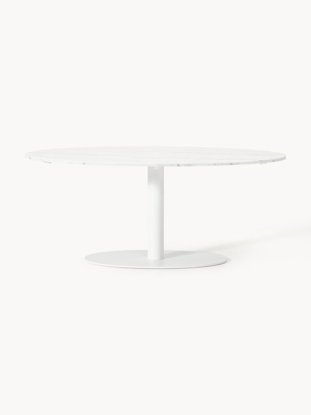 Cermenate Oval Marble Dining Table, 180 x 90 cm