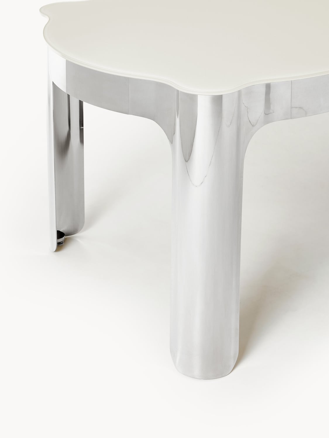 Mozzate Dining Table with Glass Top — available in several sizes