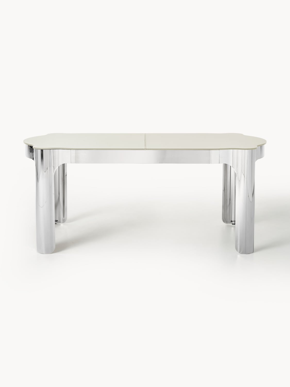 Mozzate Dining Table with Glass Top — available in several sizes