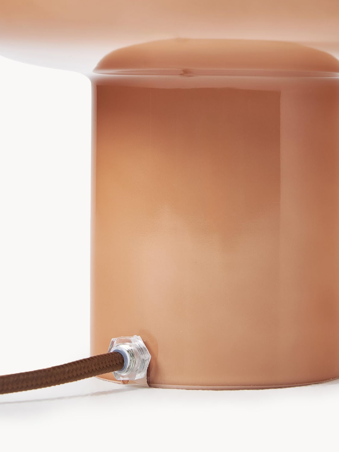Cavallasca Small Opal Glass Table Lamp