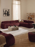 Bellara Modular Teddy Bouclé Corner Sofa (4-seater)