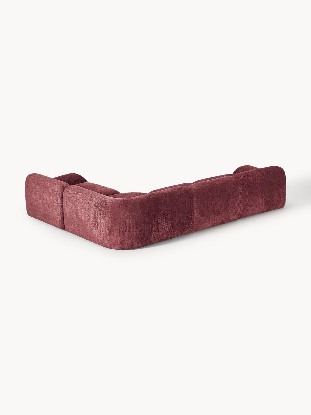 Bellara Modular Teddy Bouclé Corner Sofa (4-seater)