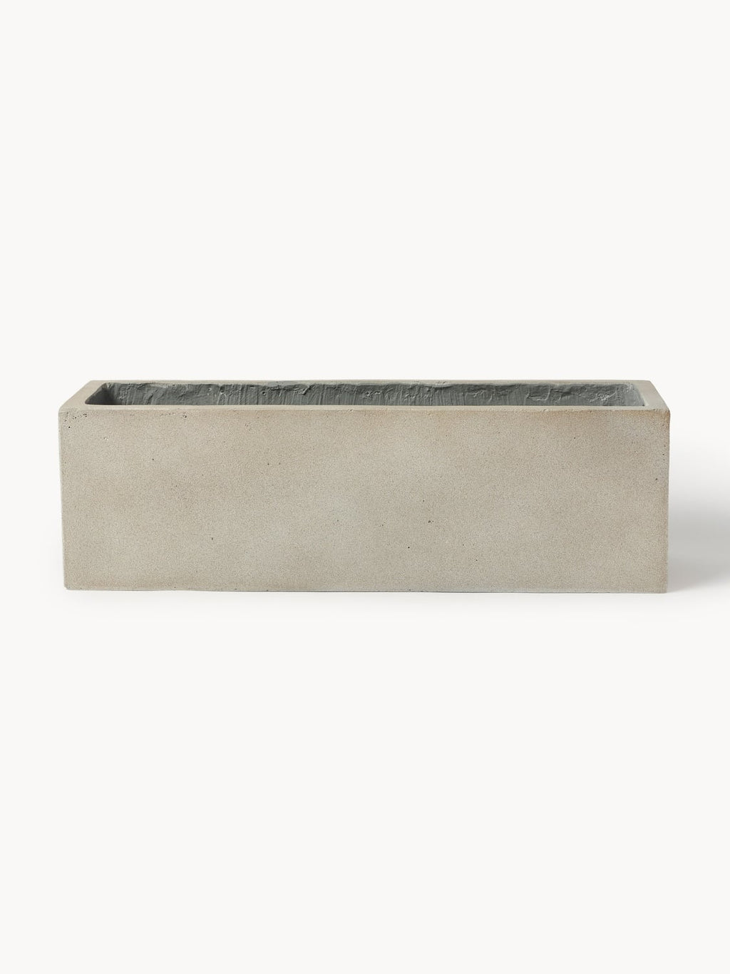 Trevano Outdoor Concrete Planter, H 19 cm