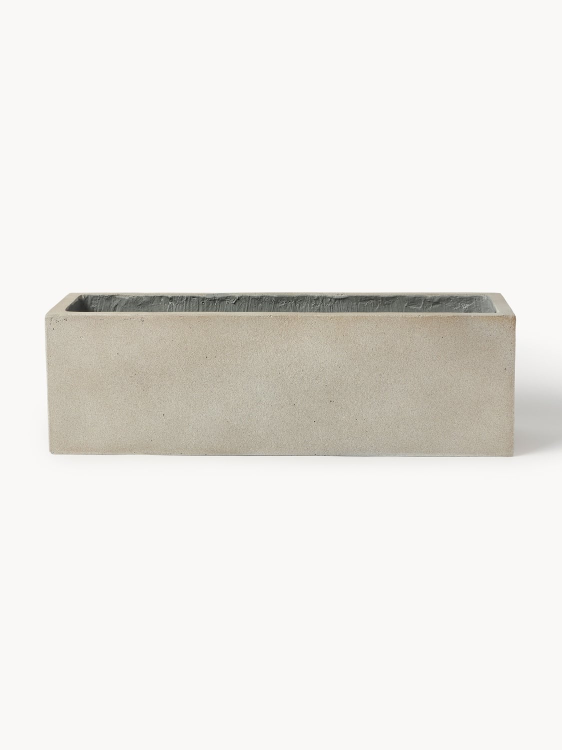 Trevano Outdoor Concrete Planter, H 19 cm