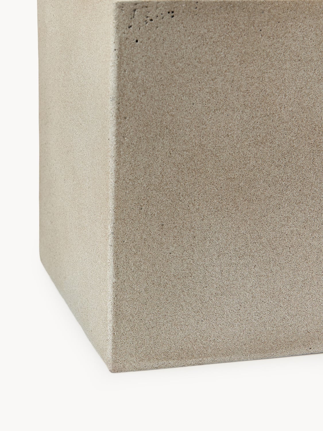 Trevano Outdoor Concrete Planter, H 19 cm