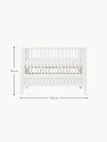 Rezzonico Height-Adjustable Cot, 60 x 120 cm