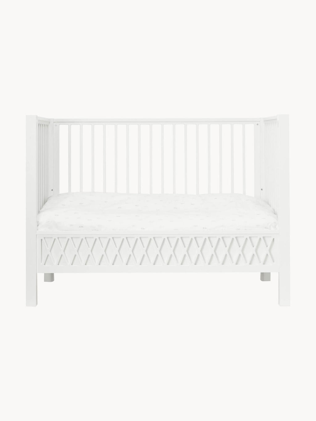 Rezzonico Height-Adjustable Cot, 60 x 120 cm