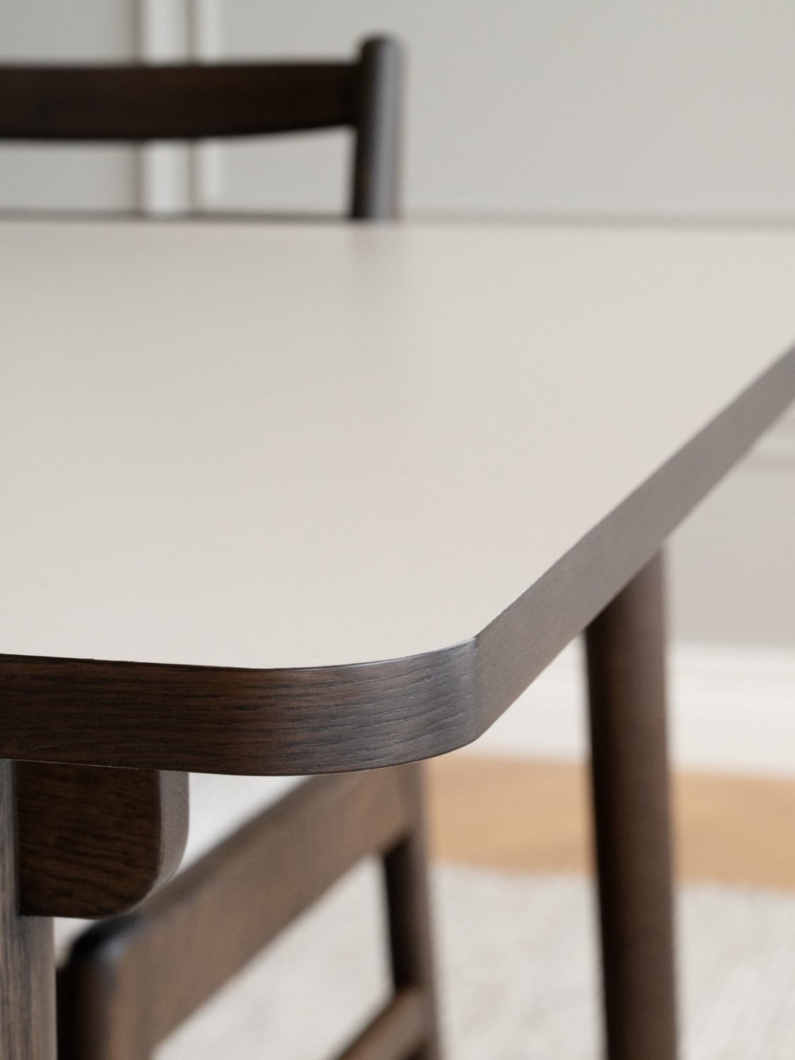 Corvara Extendable Oak Wood Dining Table, 220/265 x 95 cm
