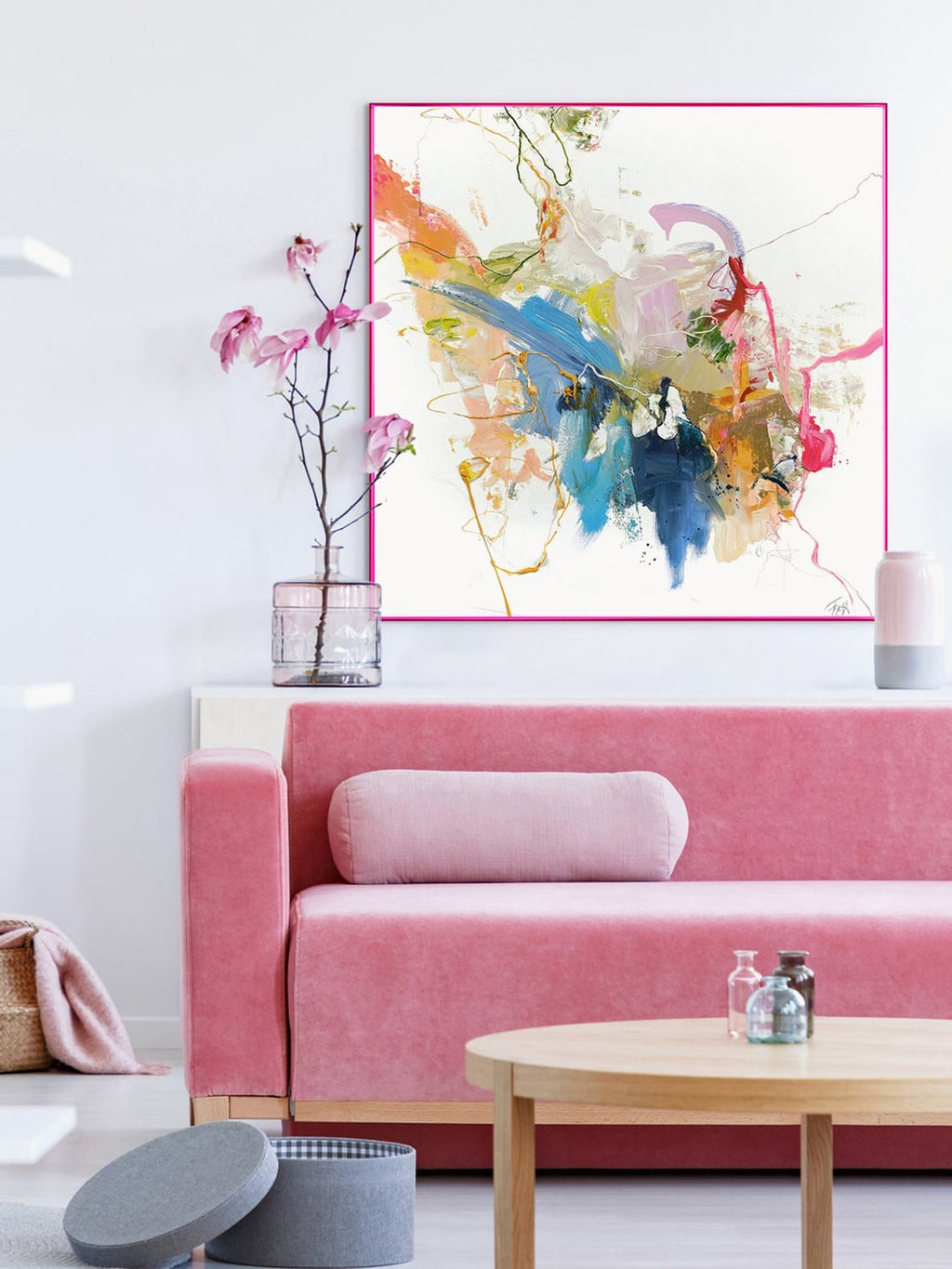 Ercole Hand-Embellished Canvas Print Confidential