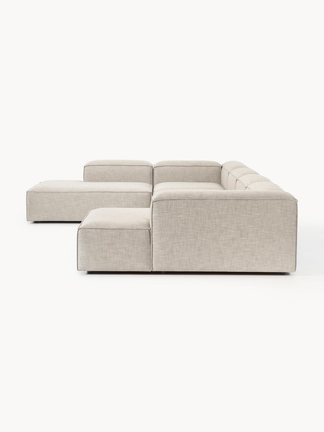 Tavordo XL Linen Blend Modular Sofa