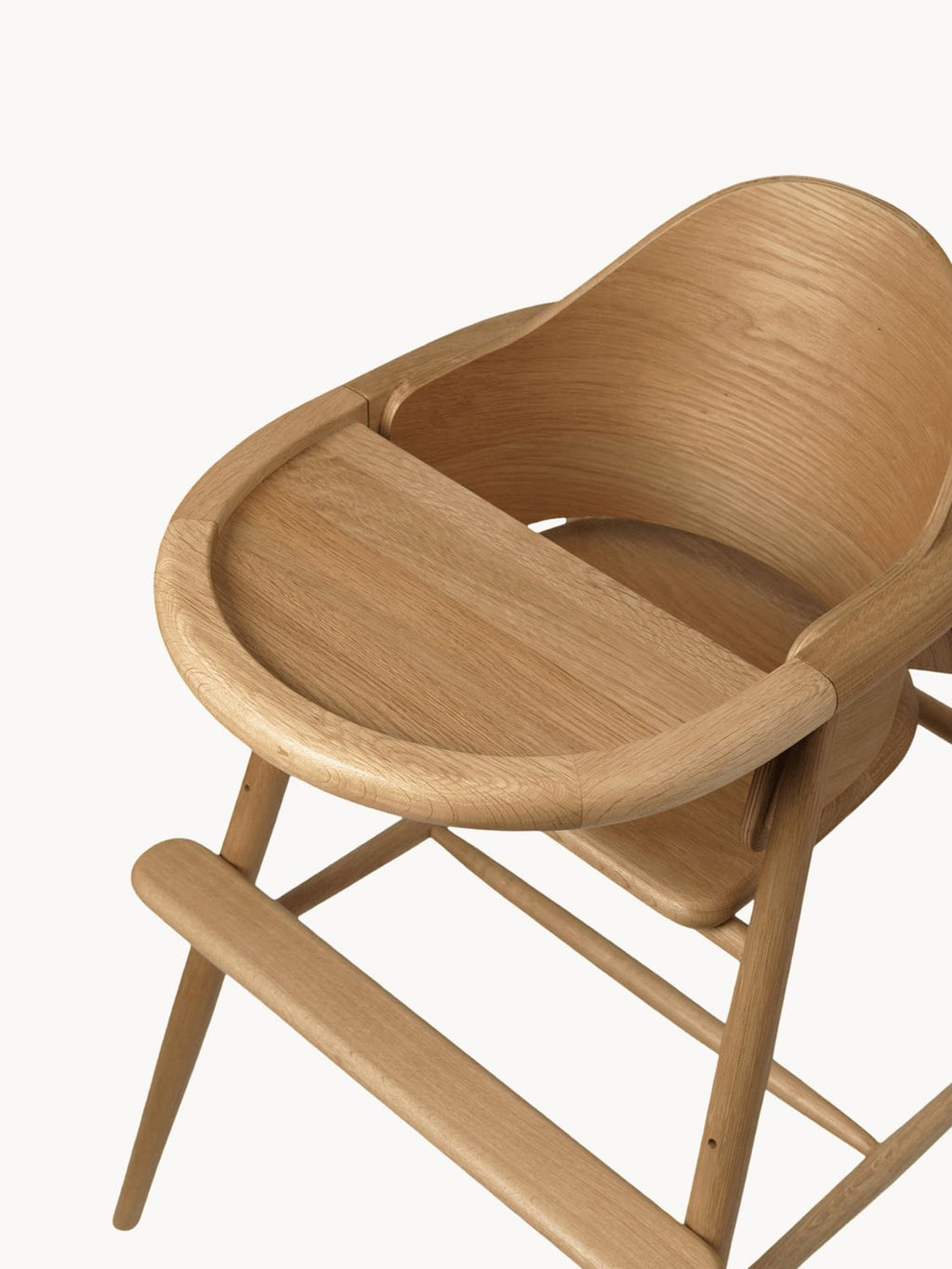 Cademario Kids Wooden High Chair