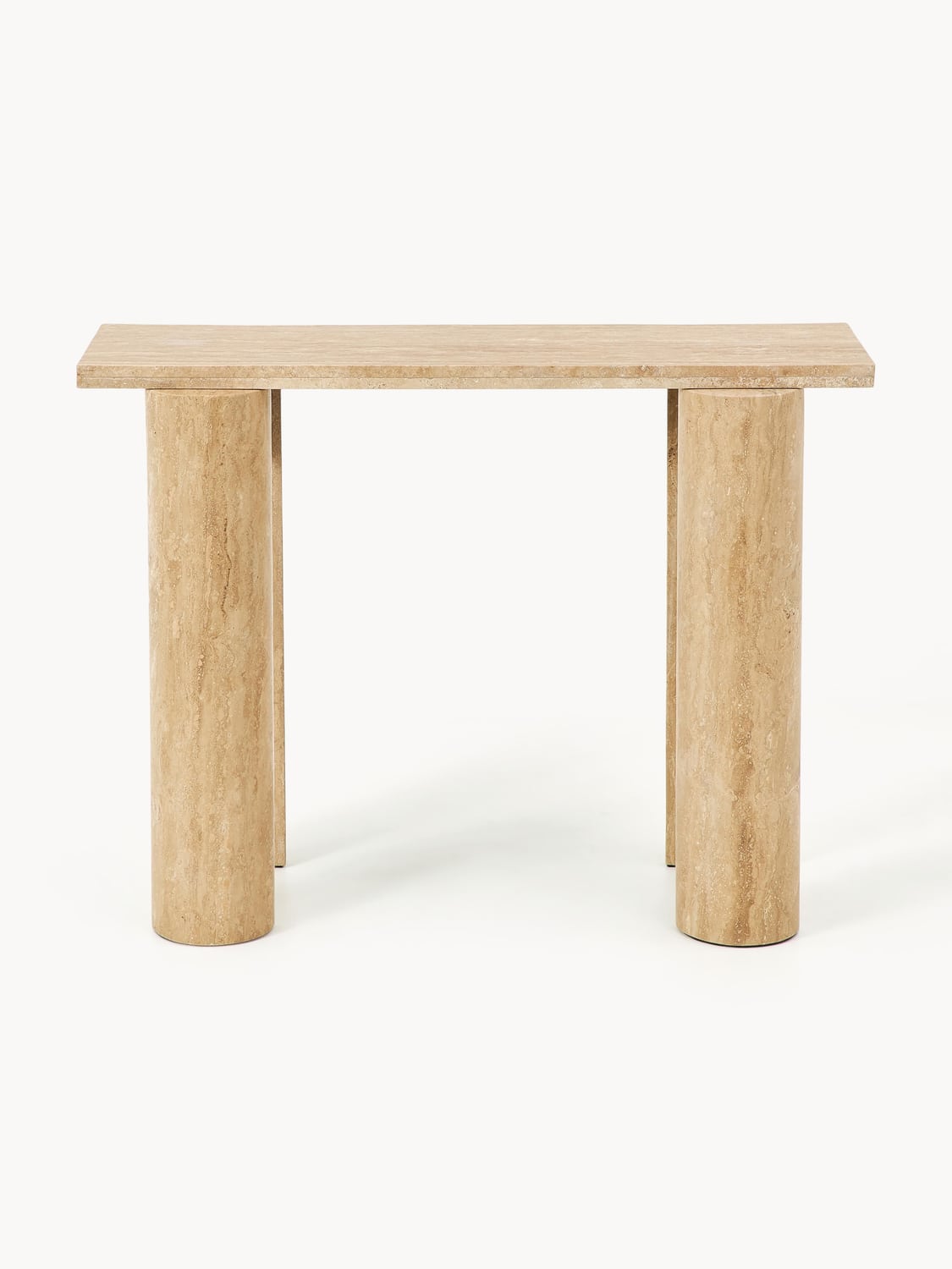 Faggeto Travertine Console Table