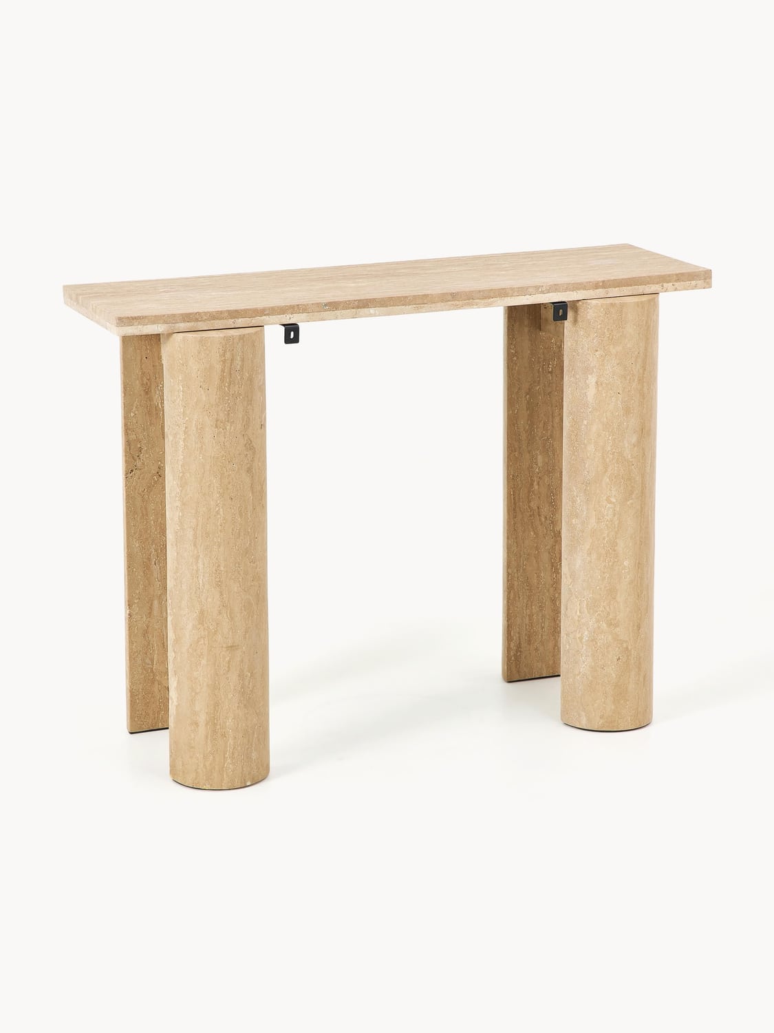 Faggeto Travertine Console Table