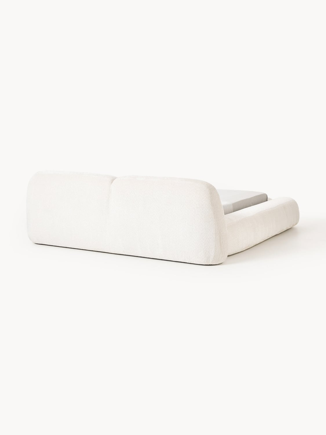 Bellara Upholstered Teddy Bouclé Bed with Storage