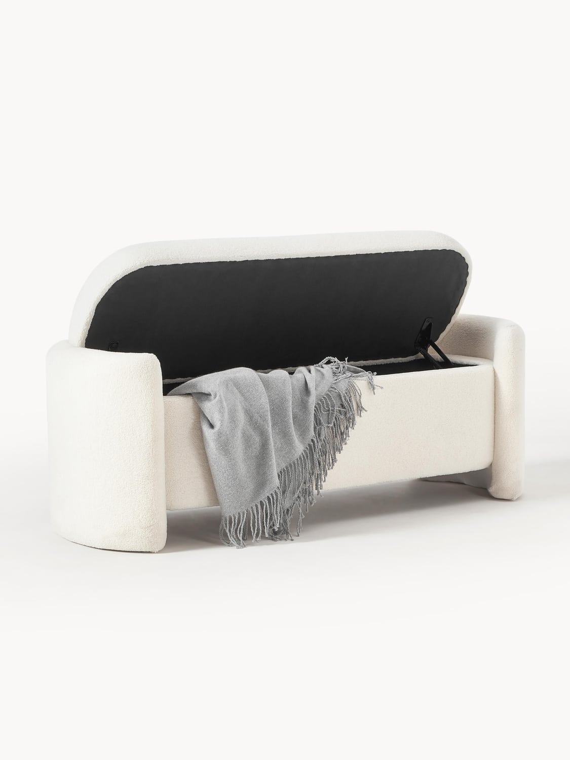 Nobiallo Teddy Upholstered Bench with Storage Space