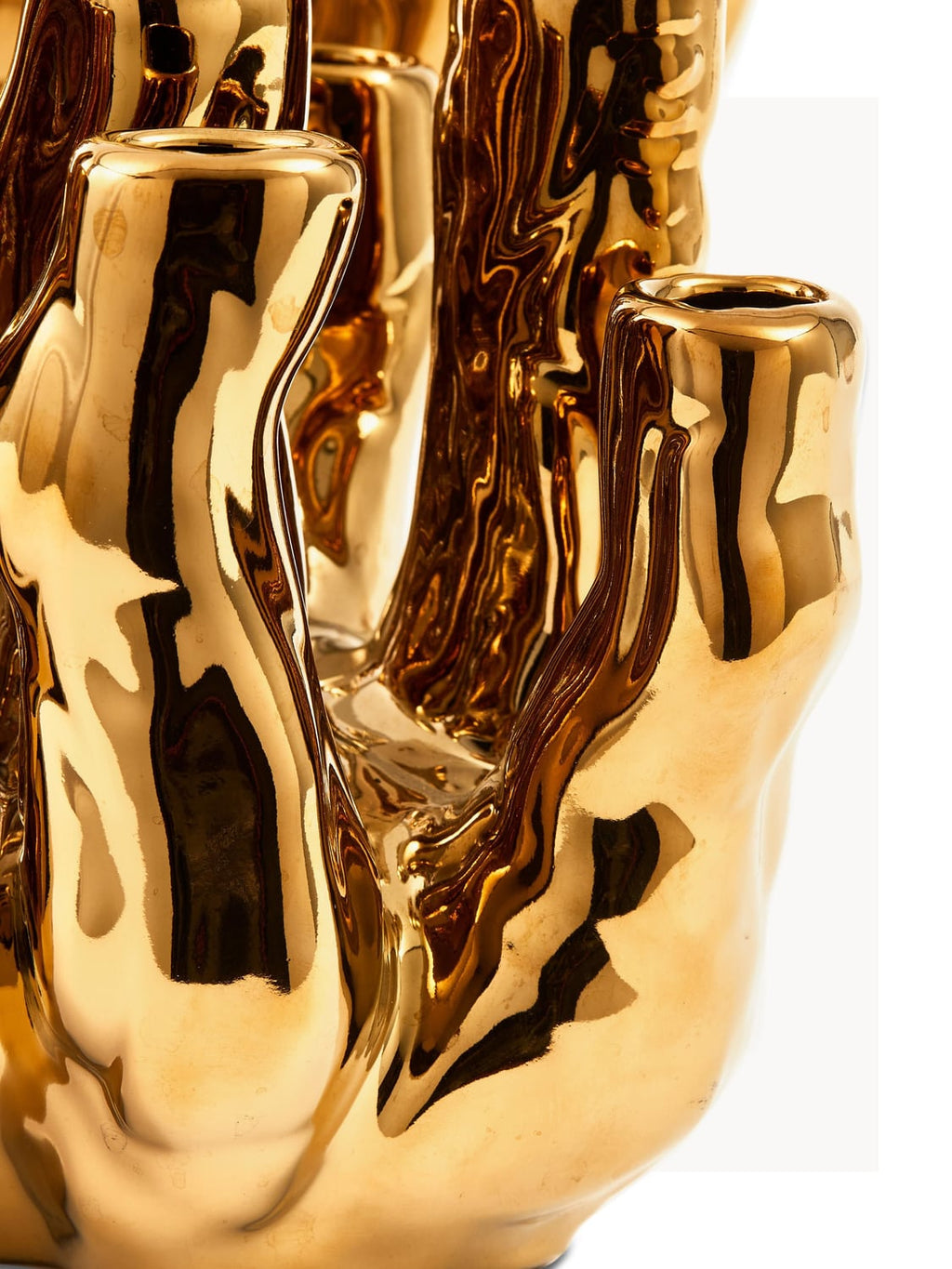 Montano Handmade Vase Coral, H 24 cm