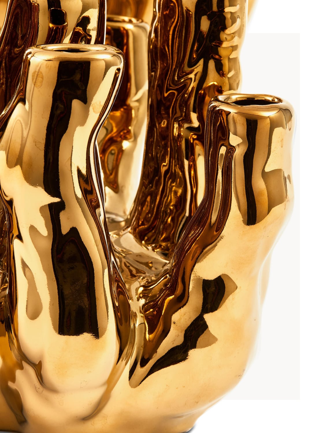 Montano Handmade Vase Coral, H 24 cm