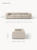 Tavordo Linen Blend Modular Sofa (4-seater)
