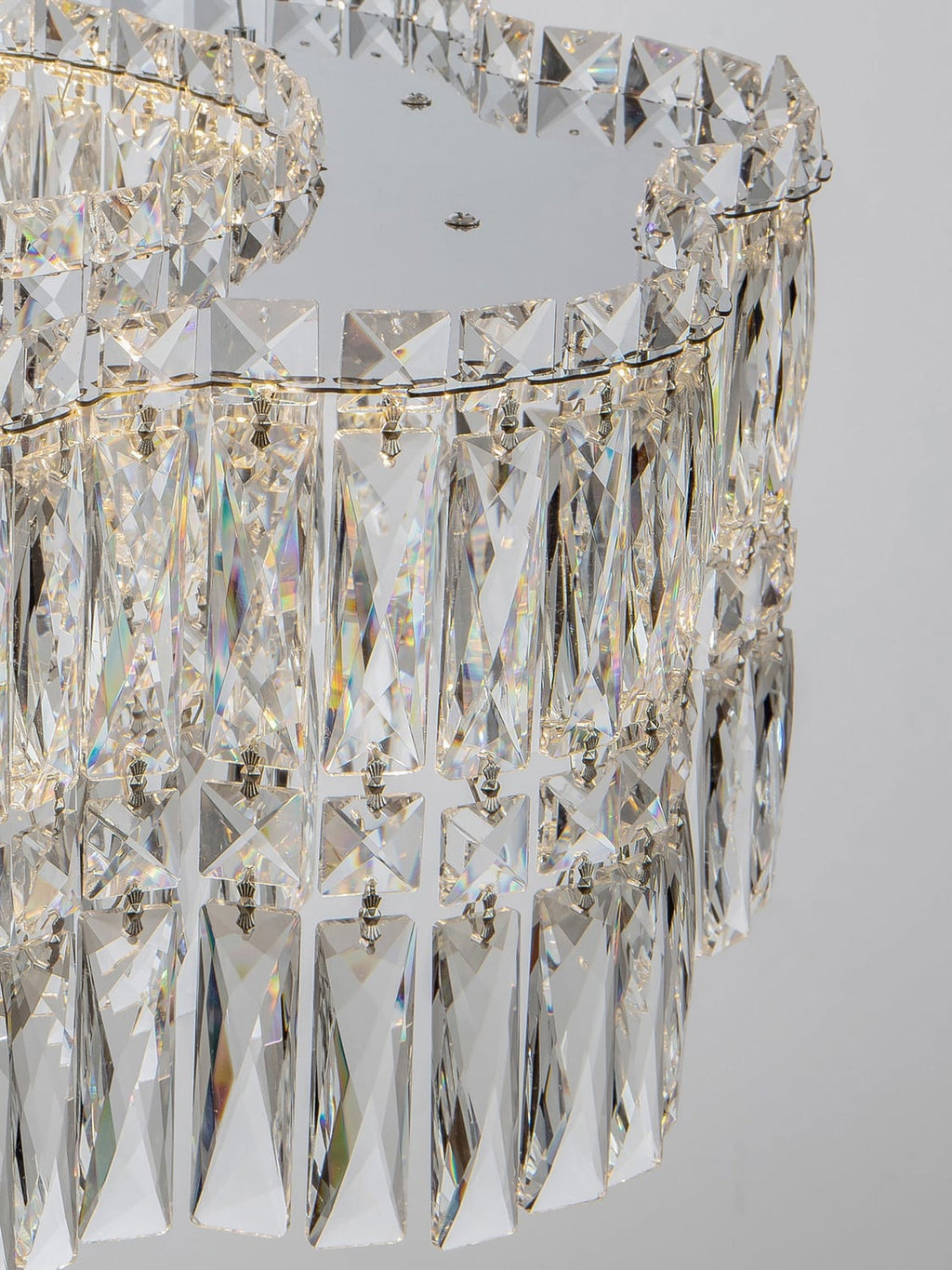 Casnate Dimmable LED Crystal Glass Chandelier