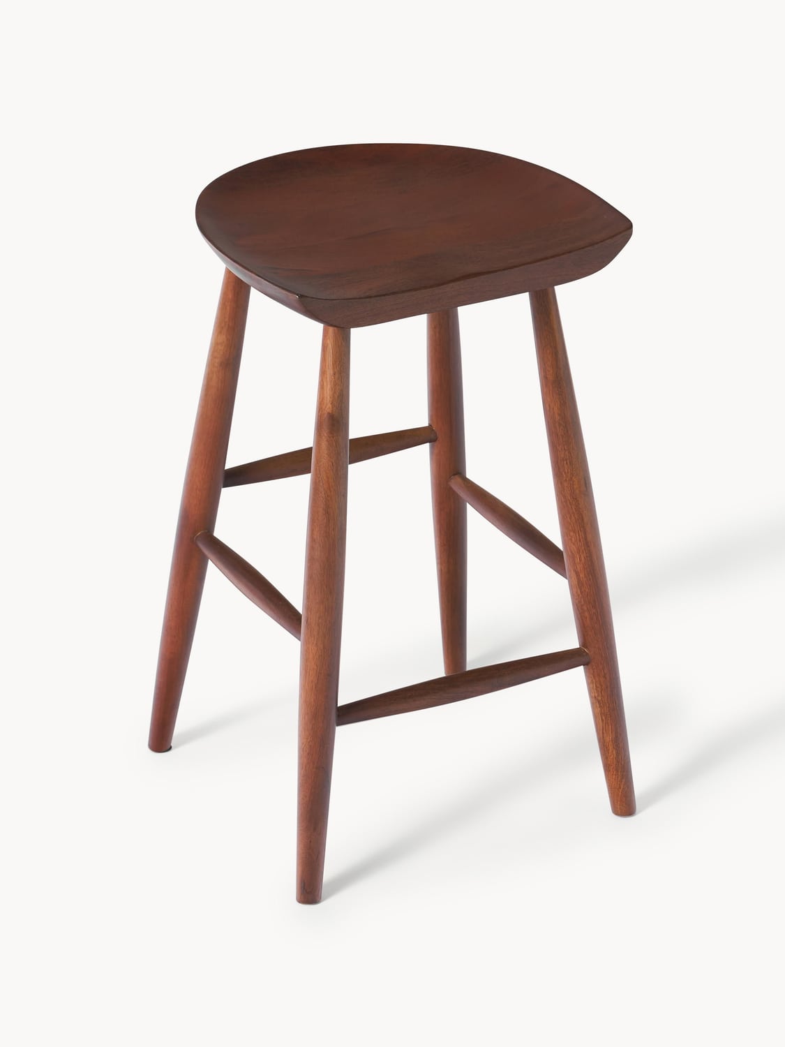 Lenno Mango Wood Counter Stool