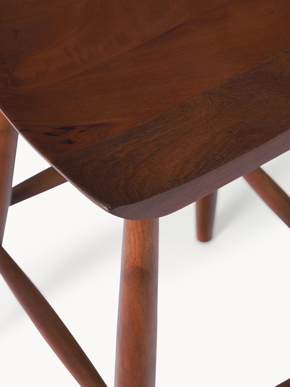 Lenno Mango Wood Counter Stool