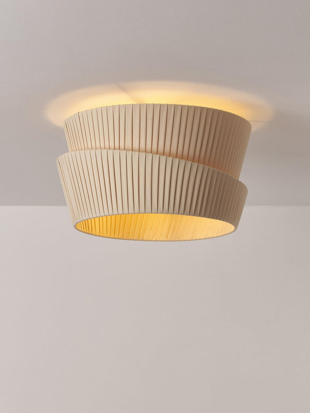 Zavattarello Ceiling Lamp with An Asymmetrical Lampshade