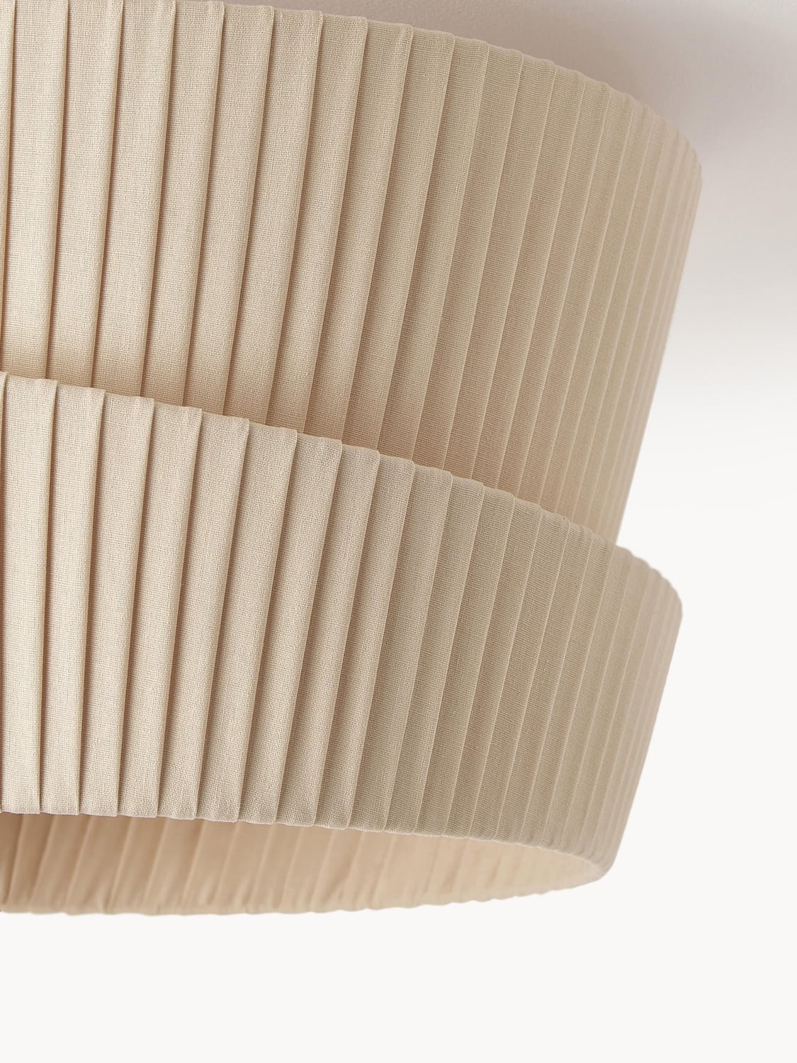 Zavattarello Ceiling Lamp with An Asymmetrical Lampshade