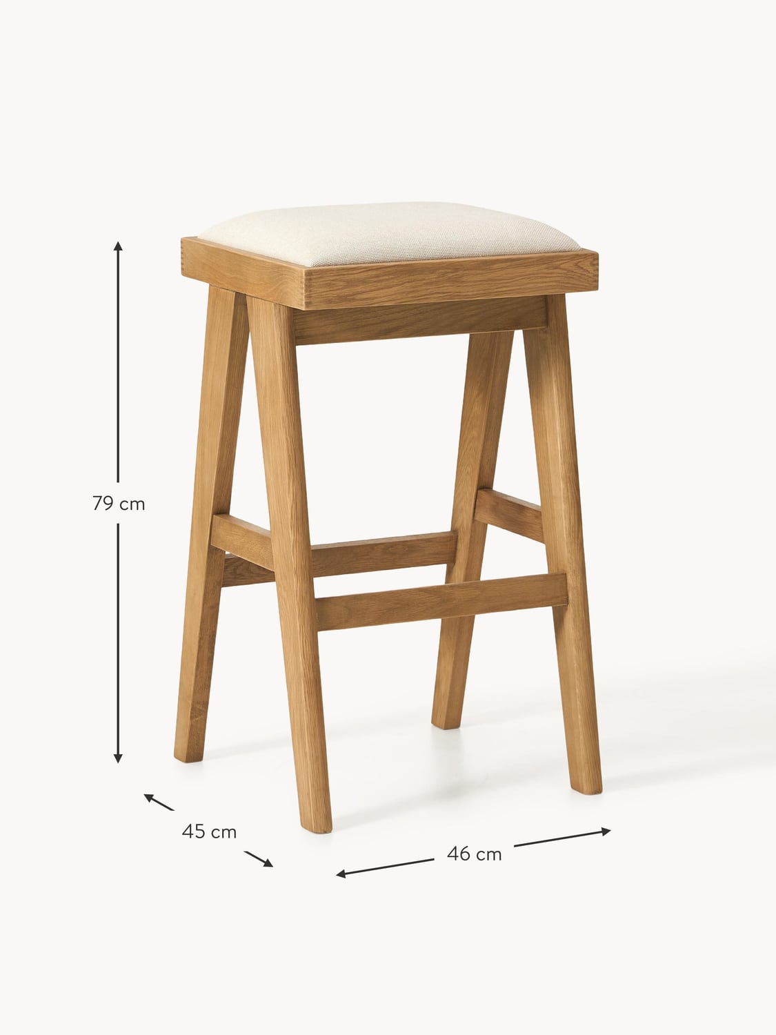 Dosso Upholstered Bar Stool