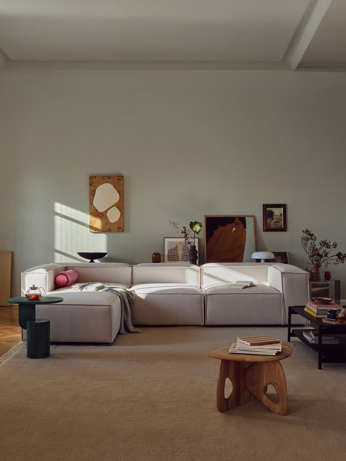 Tavordo Modular Sofa (4-seater) with Ottoman (left/right)
