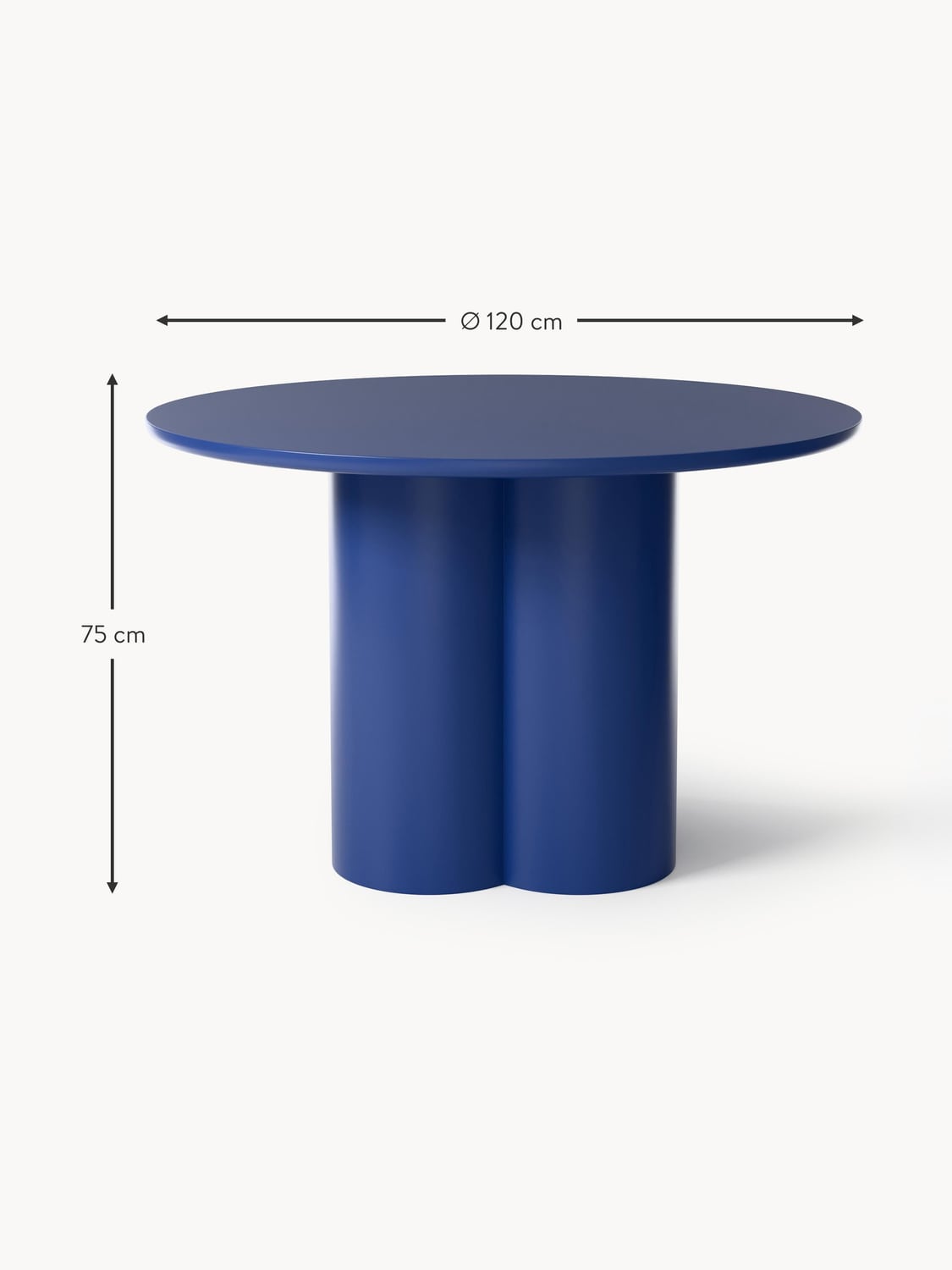 Eupilio Round Dining Table, Ø 120 cm