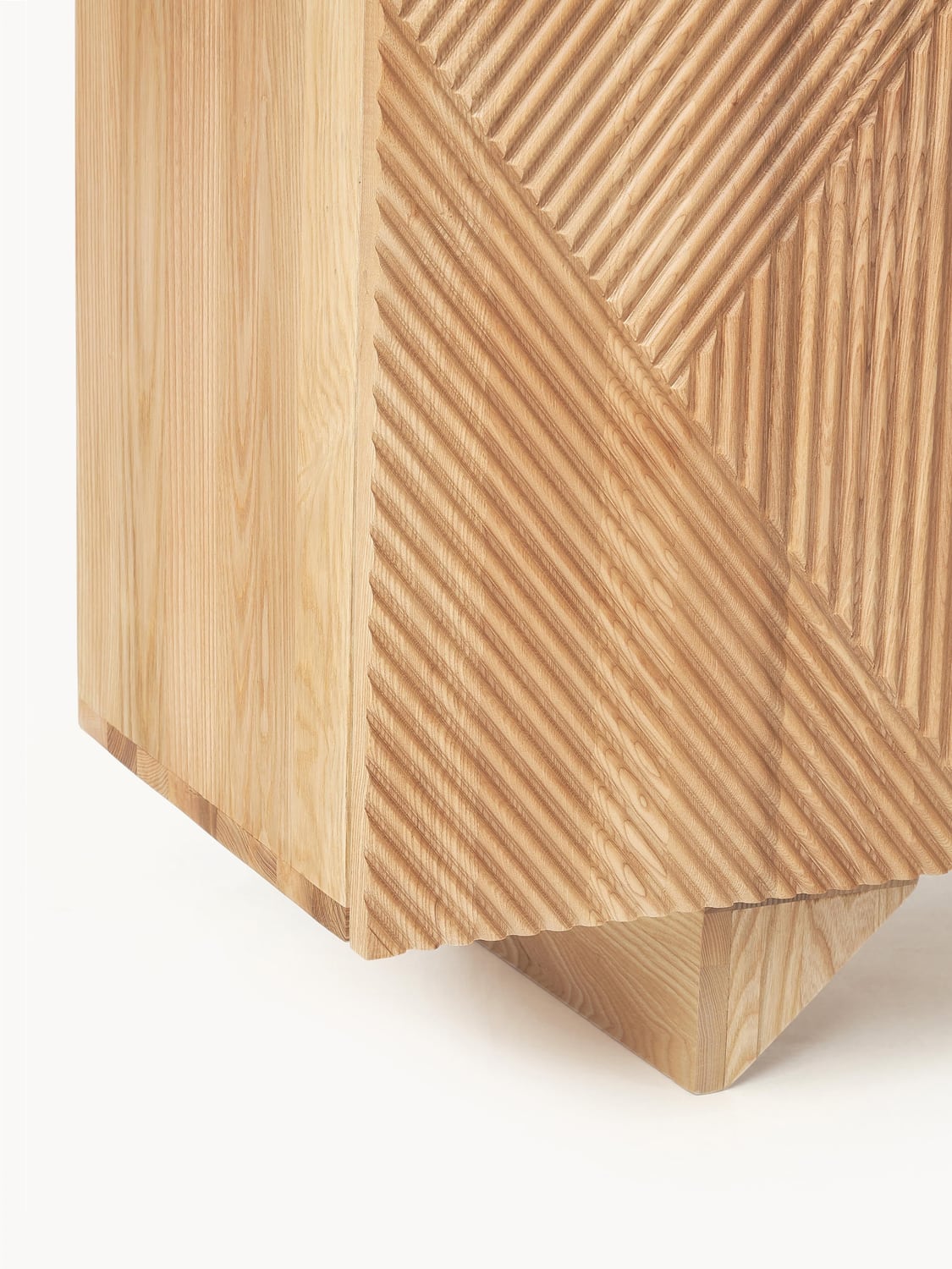 Bizzarone Ash Wood Sideboard