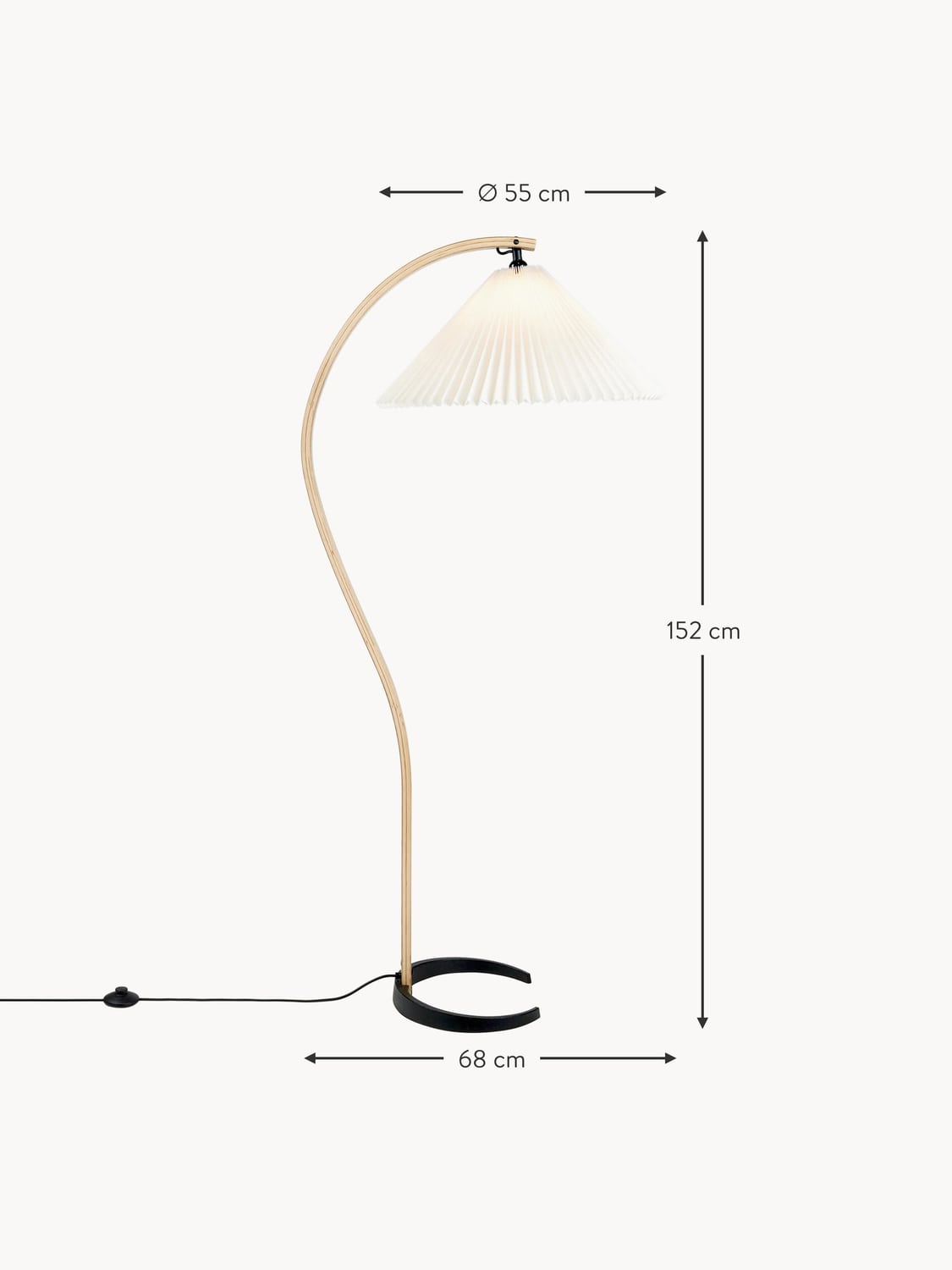 Ossuccio Adjustable Floor Lamp
