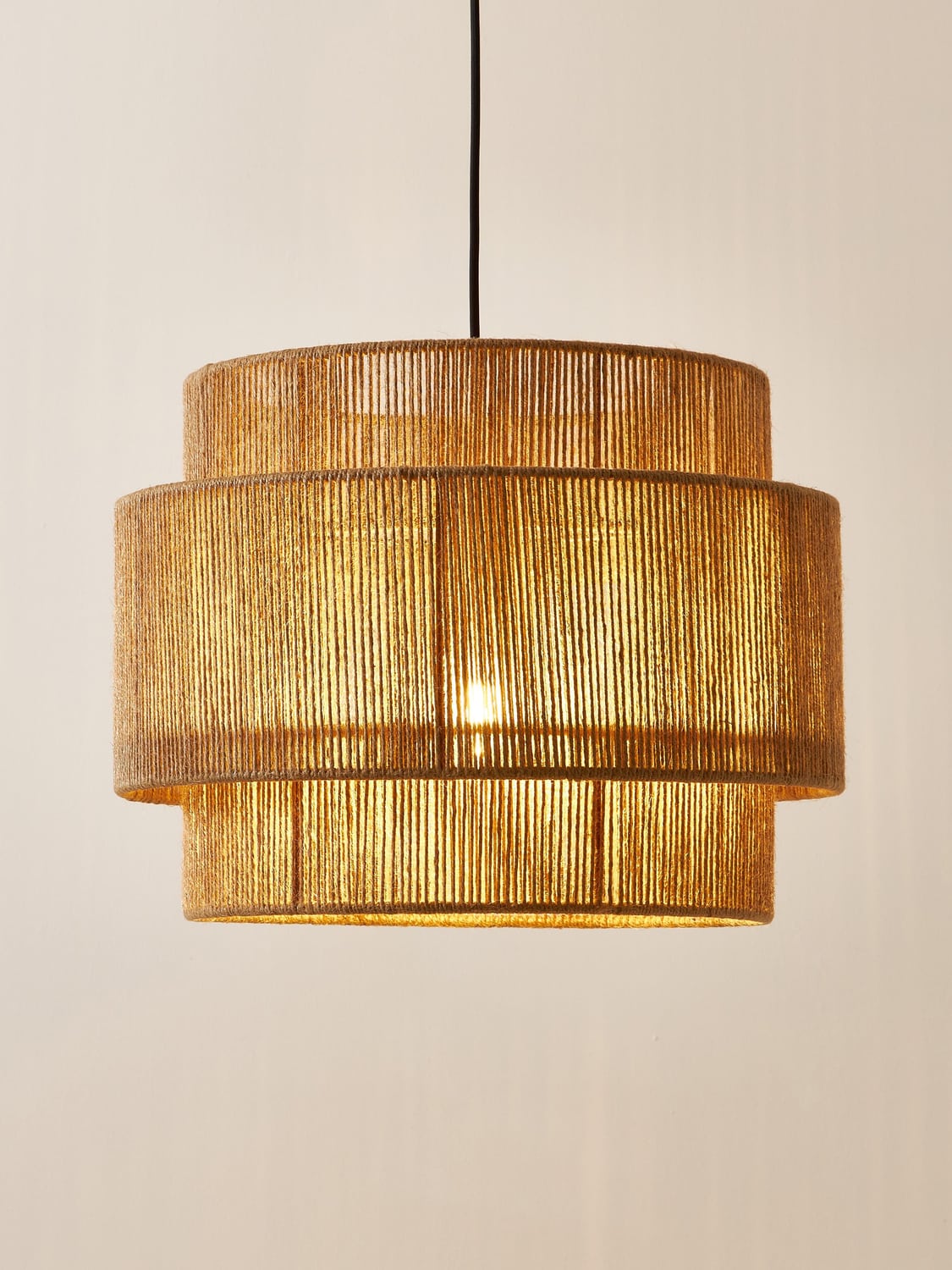Tremezzo Jute Pendant Light