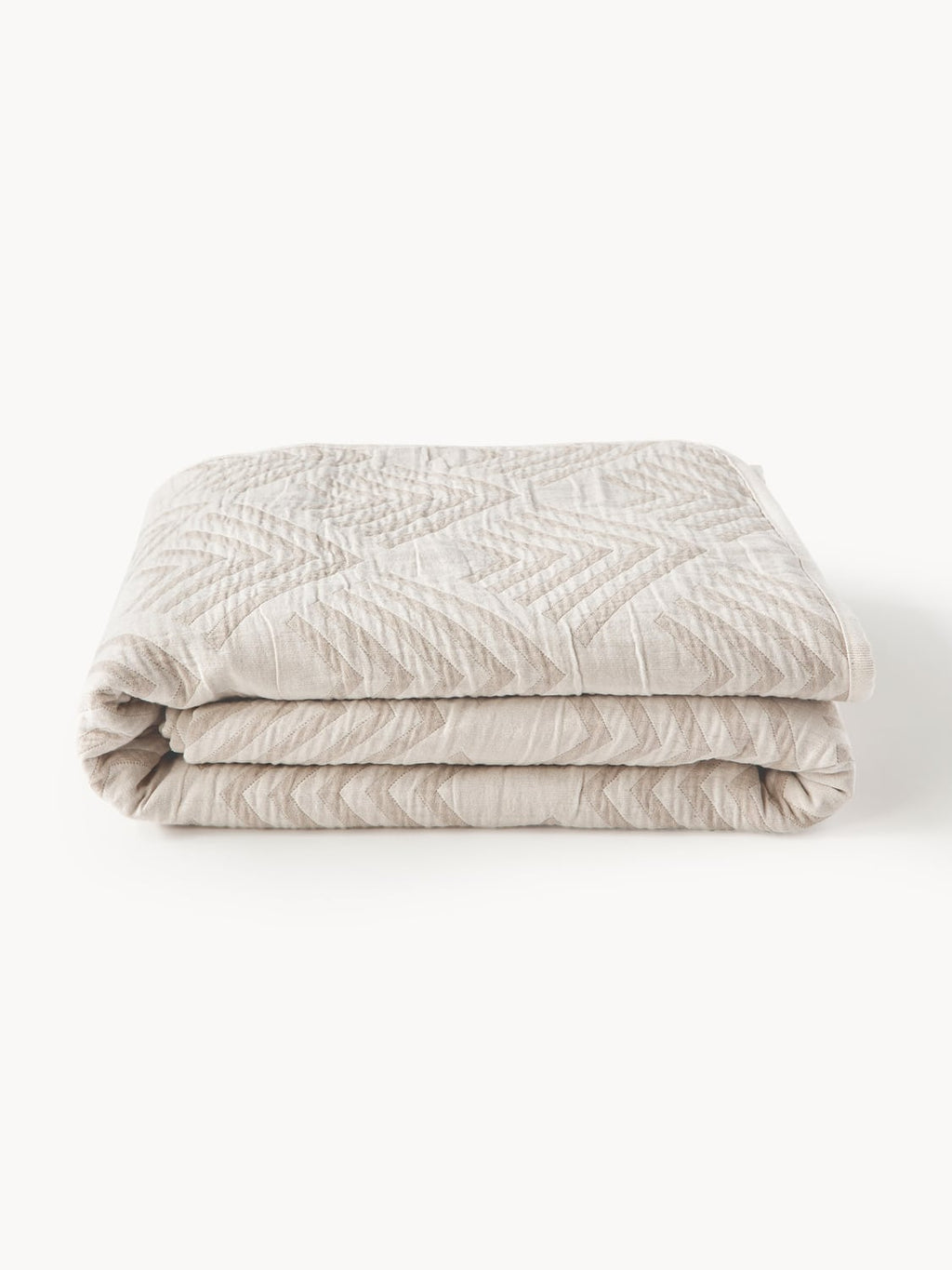 Grandate Jacquard Bedspread with Graphic Pattern