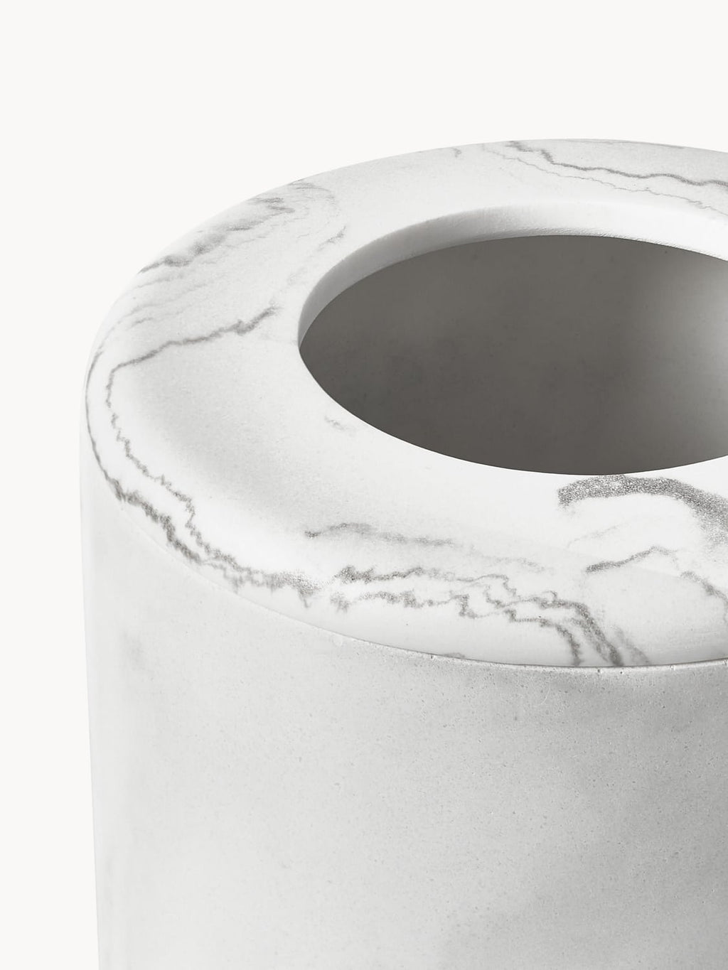 Albogasio Marble Effect Waste Bin