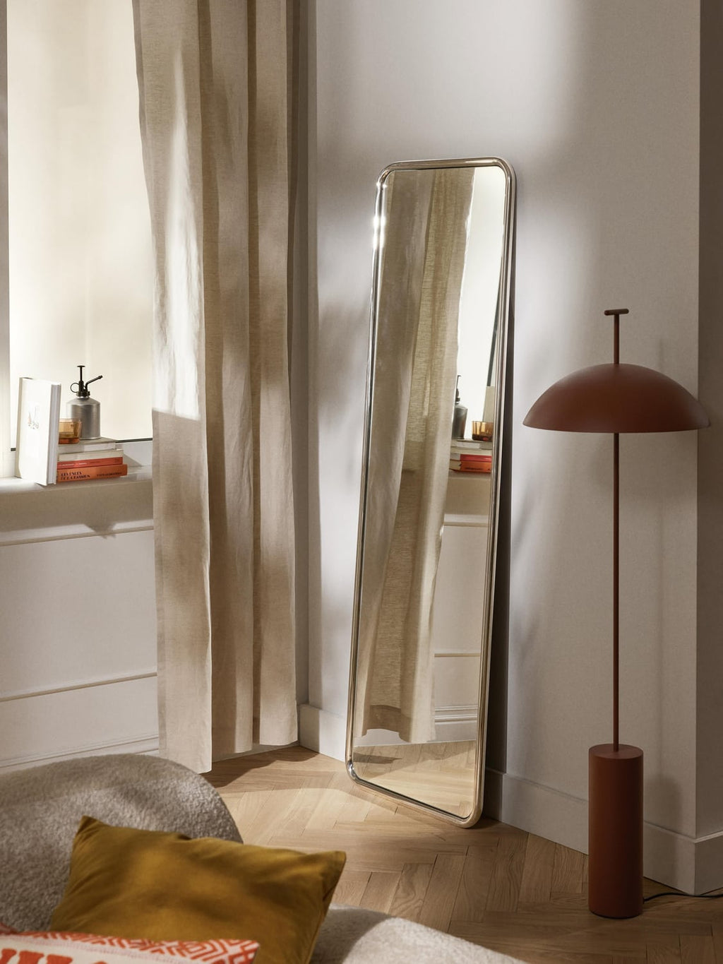 Bellagio Square Full-Length Leaner Mirror