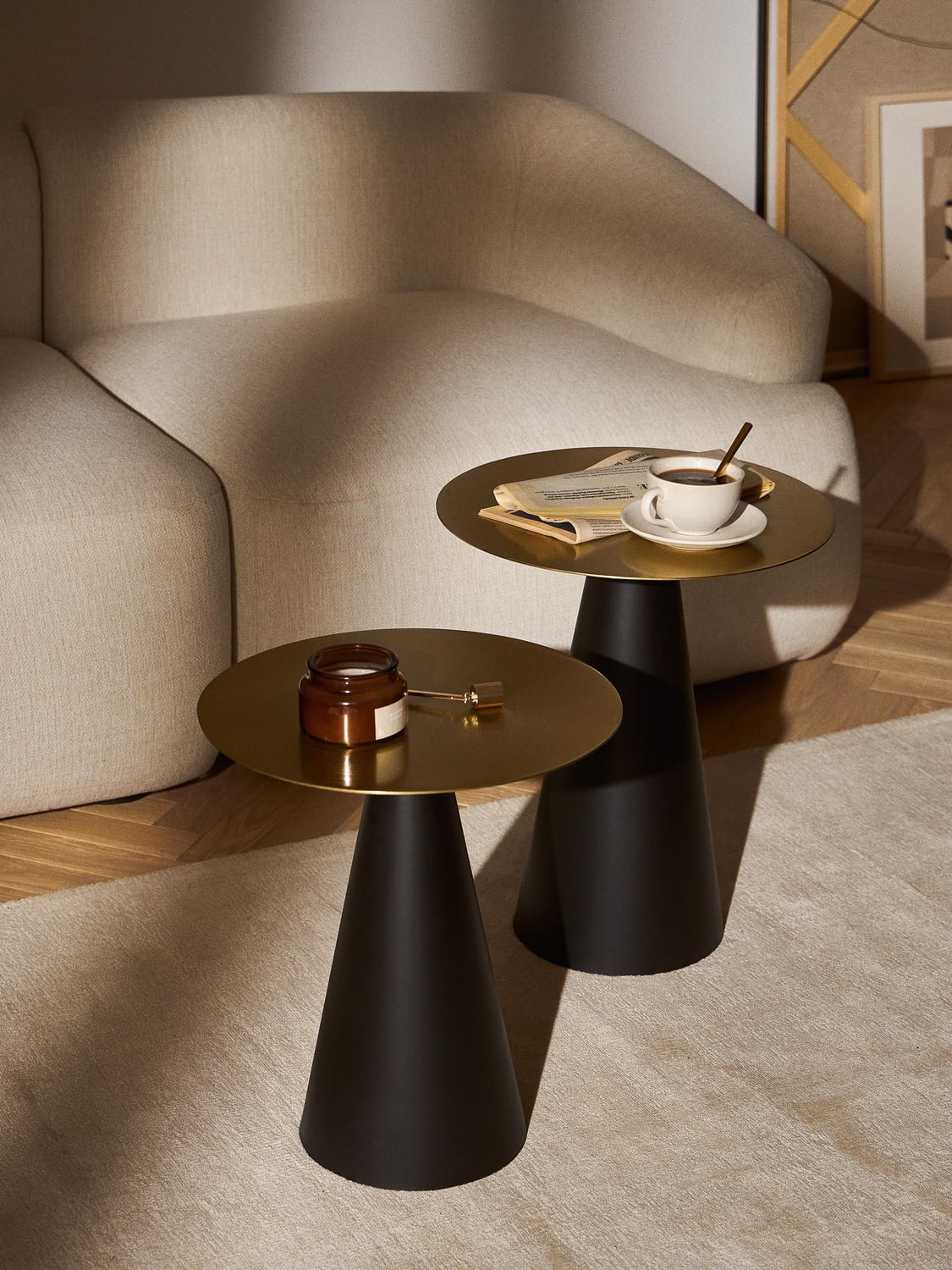 Tavordo Metal Side Tables (set of 2)