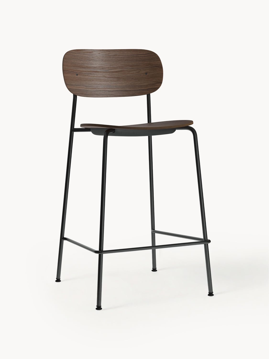 Orsenigo Co Metal and Wood Counter Chair